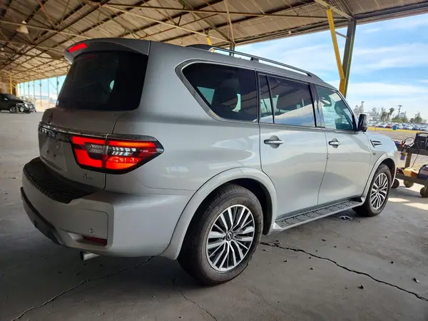 JN8AY2BB1M9790499 — 2021 Nissan Armada, фото 3 с аукциона Copart 30.09.2026, Передняя часть