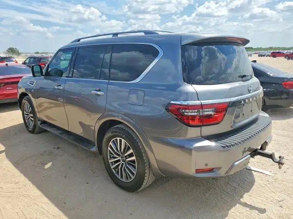 JN8AY2BA5M9373278 — 2021 Nissan Armada, фото 2 с аукциона Copart, Естественный износ