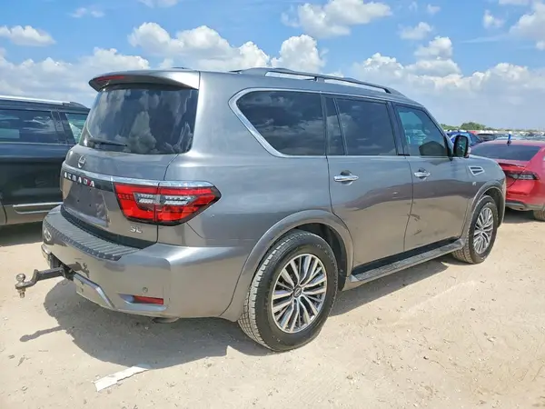 JN8AY2BA5M9373278 — 2021 Nissan Armada, фото 3 с аукциона Copart, Естественный износ