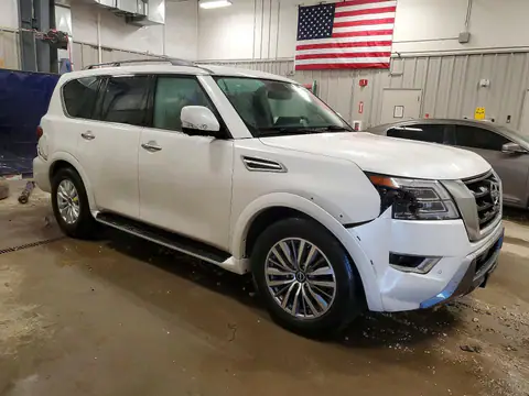 JN8AY2BD5P9691691 — 2023 Nissan Armada, фото 4 с аукциона Copart 30.09.2026, Передняя часть