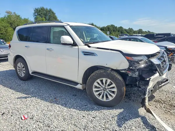 JN8AY2AC5P9182676 — 2023 Nissan Armada, фото 4 с аукциона Copart, Передняя часть