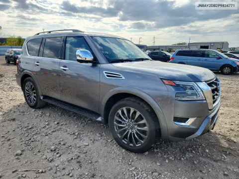 2023 Nissan Armada Platinum VIN JN8AY2DB2P9834771 фото 4