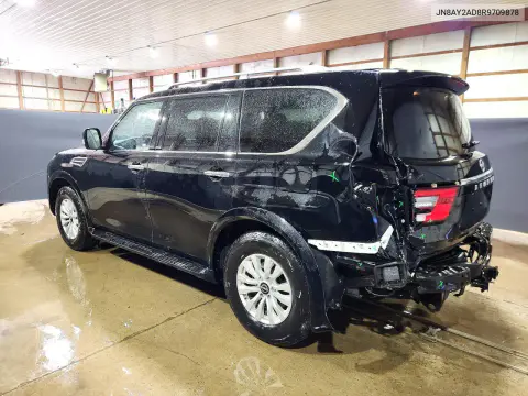 2024 Nissan Armada Sv VIN JN8AY2AD8R9709878 фото 2