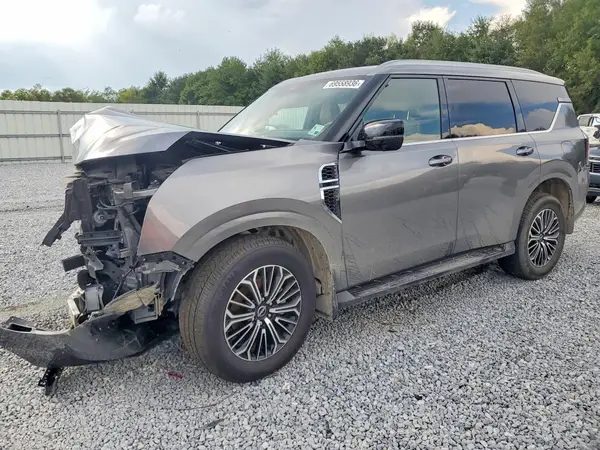 JN8AY3BA8S9000500 — 2025 Nissan Armada, Передняя часть (Front End), фото до ремонта