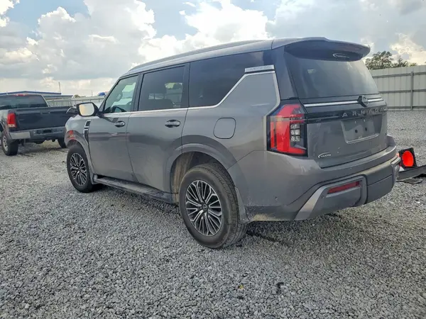 JN8AY3BA8S9000500 — 2025 Nissan Armada, фото 2 с аукциона Copart, Передняя часть