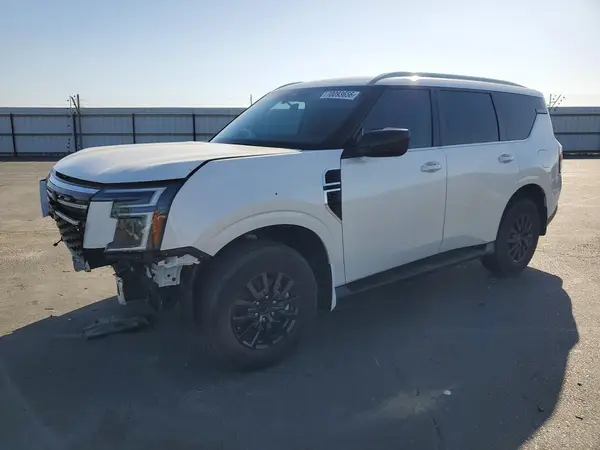 JN8AY3AD6S9301326 — 2025 Nissan Armada, Передняя часть (Front End), фото до ремонта