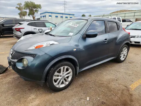 JN8AF5MV5BT010941 — 2011 Nissan Juke, Задняя часть, фото до ремонта