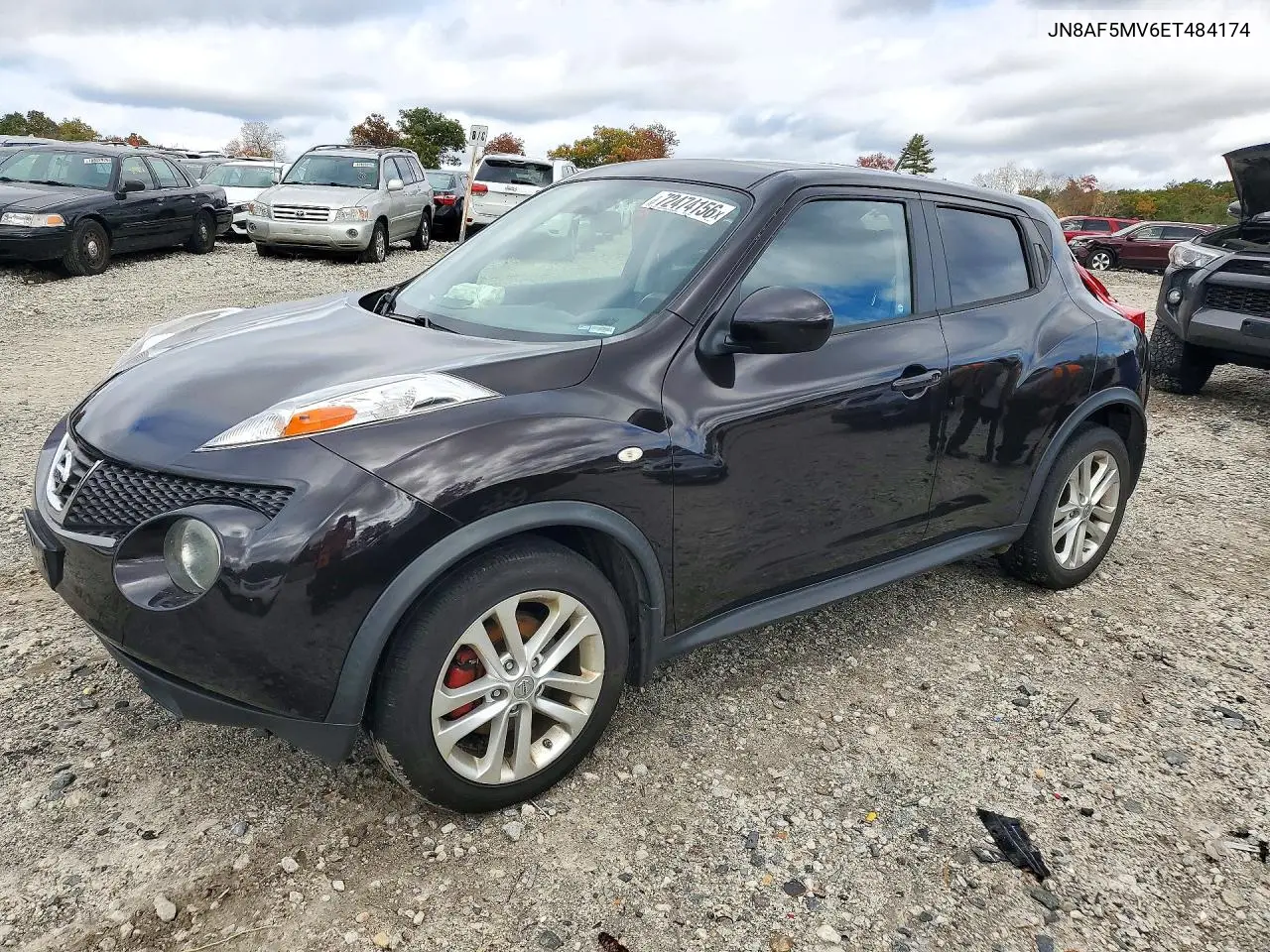2014 Nissan Juke Sv VIN JN8AF5MV6ET484174 фото 1