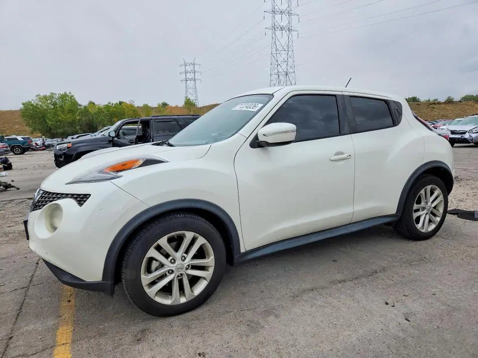 JN8AF5MV7FT554539 Nissan Juke 2015 — повреждение Повреждения снизу, фото до ремонта