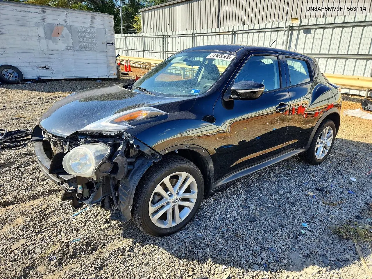 2015 Nissan Juke S VIN JN8AF5MV9FT563114 фото 1