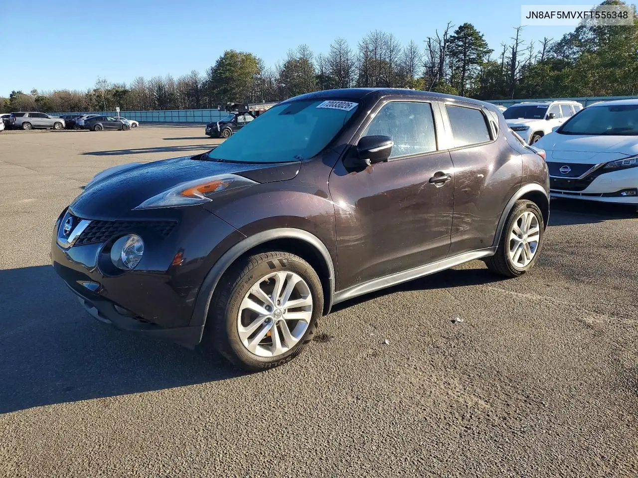 2015 Nissan Juke Sl VIN JN8AF5MVXFT556348 фото 1