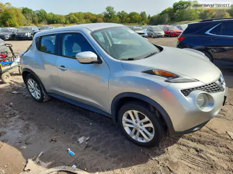 2015 Nissan Juke S VIN JN8AF5MV6FT551017 фото 4