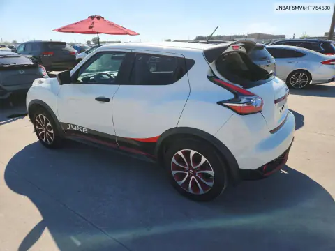 2017 Nissan Juke Sl VIN JN8AF5MV6HT754590 фото 2