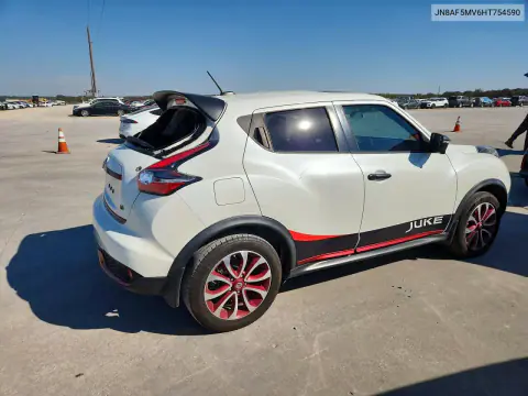 2017 Nissan Juke Sl VIN JN8AF5MV6HT754590 фото 3