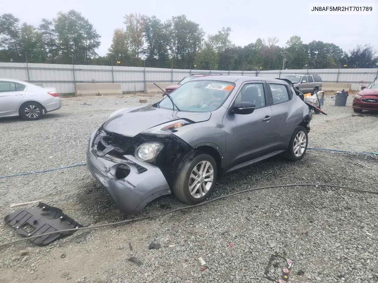 2017 Nissan Juke S VIN JN8AF5MR2HT701789 фото 1