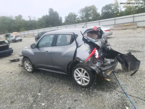 2017 Nissan Juke S VIN JN8AF5MR2HT701789 фото 2