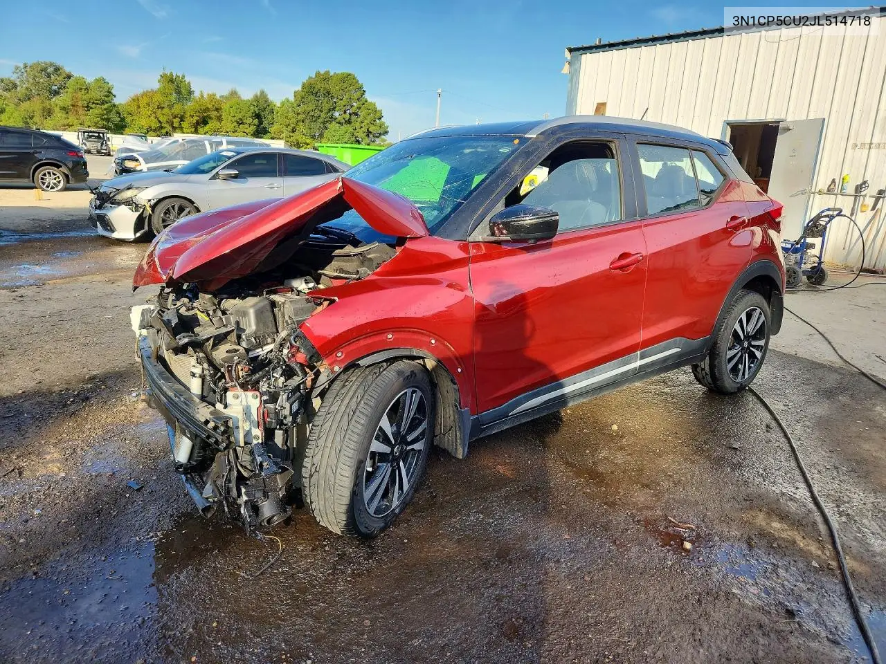2018 Nissan Kicks Sr VIN 3N1CP5CU2JL514718 фото 1