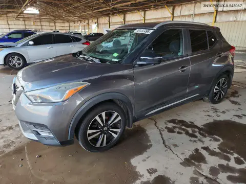 3N1CP5CUXJL545067 — 2018 Nissan Kicks, Сторона, фото до ремонта