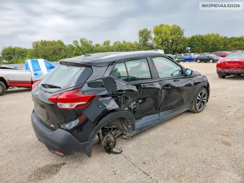 2018 Nissan Kicks S VIN 3N1CP5CU4JL523226 фото 3