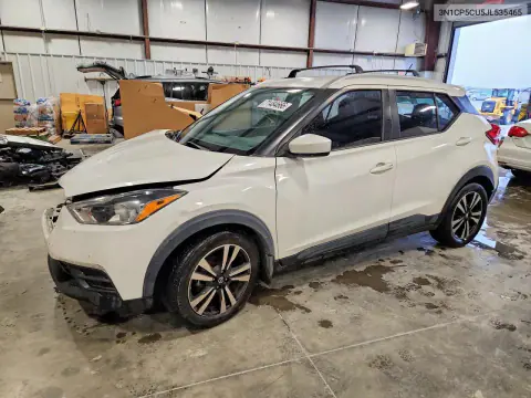 3N1CP5CU5JL535465 — 2018 Nissan Kicks, Передняя часть, фото до ремонта
