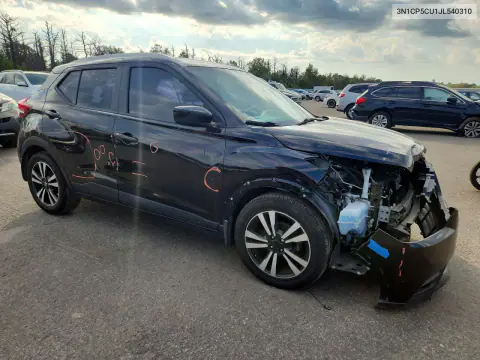2018 Nissan Kicks Sv VIN 3N1CP5CU1JL540310 фото 4