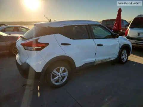 2018 Nissan Kicks S VIN 3N1CP5CU3JL497122 фото 3
