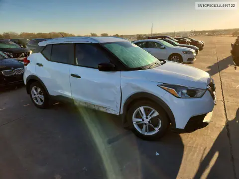 2018 Nissan Kicks S VIN 3N1CP5CU3JL497122 фото 4