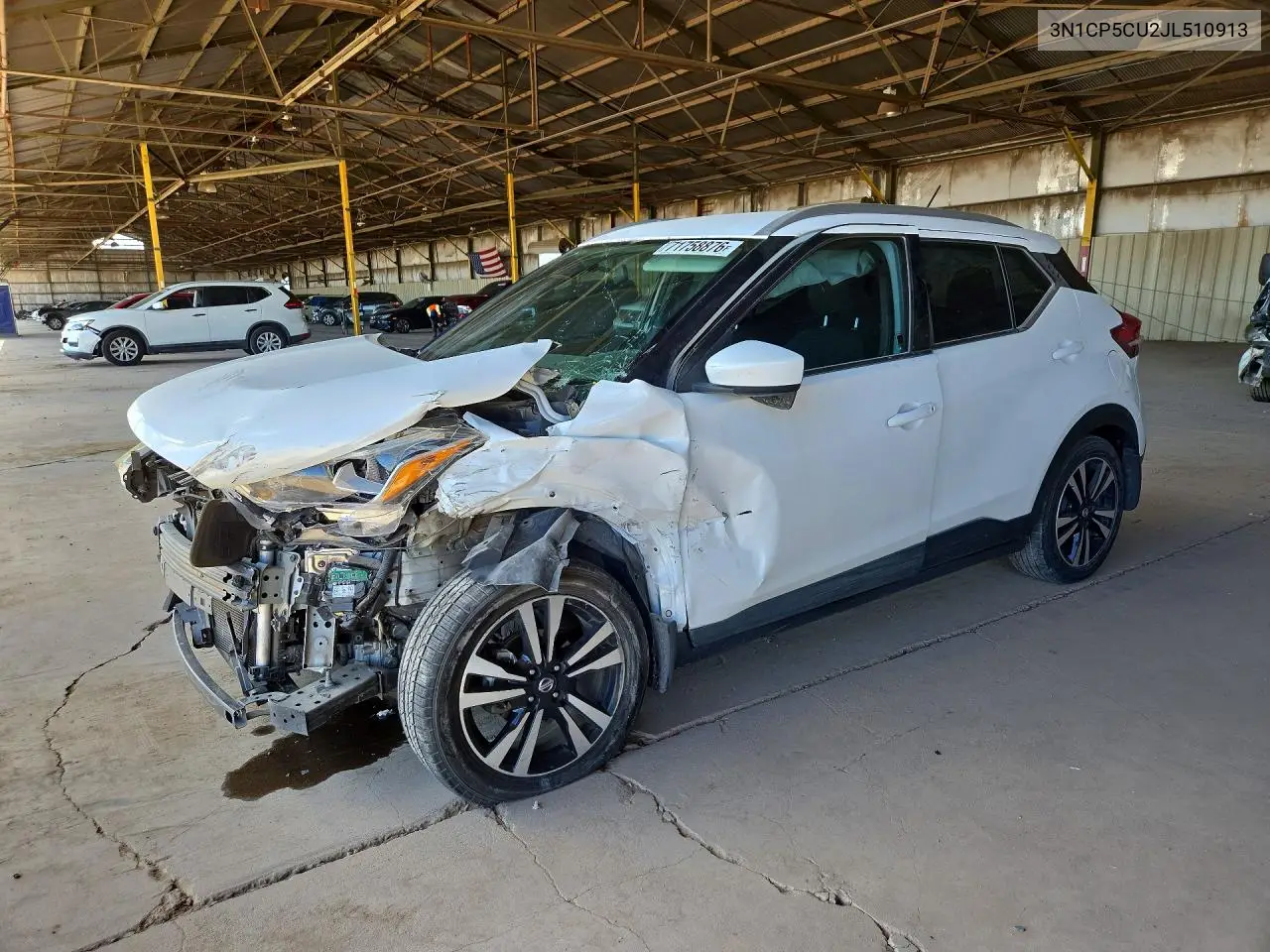 2018 Nissan Kicks Sv VIN 3N1CP5CU2JL510913 фото 1