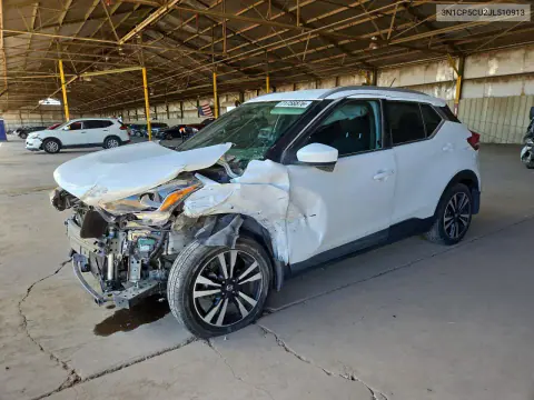 2018 Nissan Kicks Sv VIN 3N1CP5CU2JL510913 фото 1