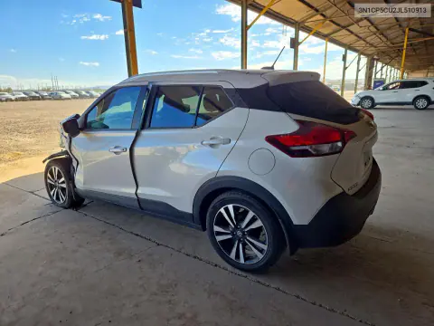 2018 Nissan Kicks Sv VIN 3N1CP5CU2JL510913 фото 2
