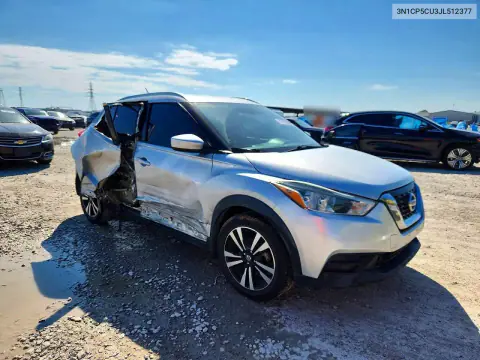 2018 Nissan Kicks Sv VIN 3N1CP5CU3JL512377 фото 4