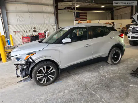 3N1CP5CU4JL512971 — 2018 Nissan Kicks, Передняя часть, фото до ремонта