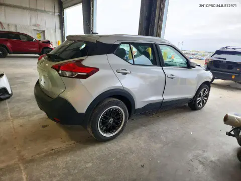 2018 Nissan Kicks Sv VIN 3N1CP5CU4JL512971 фото 3