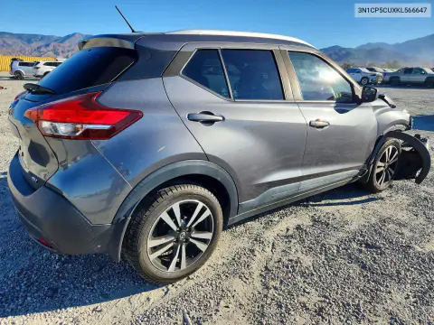 2019 Nissan Kicks Sv VIN 3N1CP5CUXKL566647 фото 3