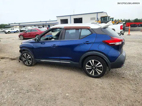 2019 Nissan Kicks Sr VIN 3N1CP5CU5KL499939 фото 2