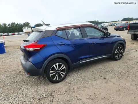 2019 Nissan Kicks Sr VIN 3N1CP5CU5KL499939 фото 3