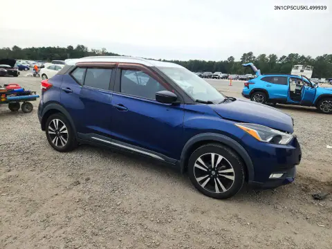 2019 Nissan Kicks Sr VIN 3N1CP5CU5KL499939 фото 4