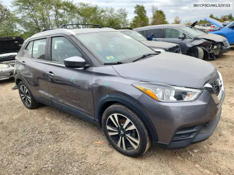 2019 Nissan Kicks Sv VIN 3N1CP5CU9KL529153 фото 4