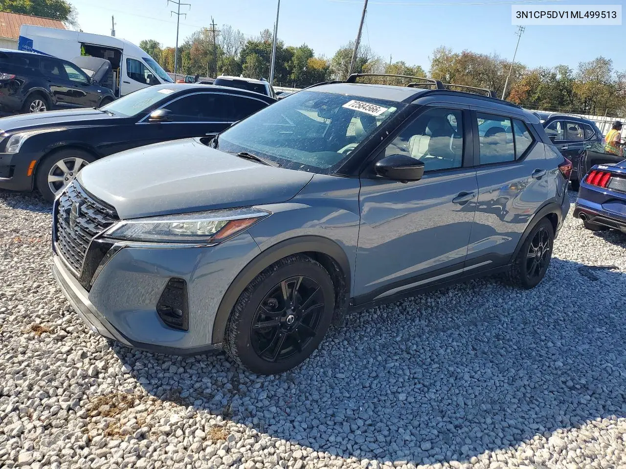2019 Nissan Kicks Sr VIN 3N1CP5DV1ML499513 фото 1