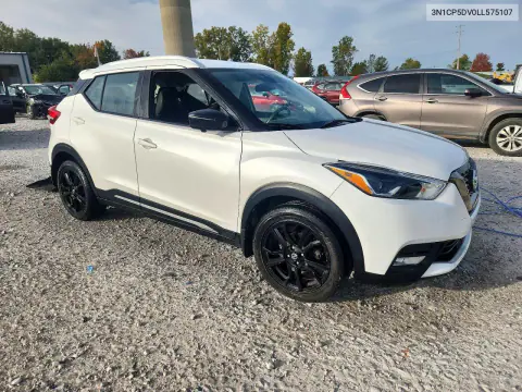2020 Nissan Kicks Sr VIN 3N1CP5DV0LL575107 фото 4