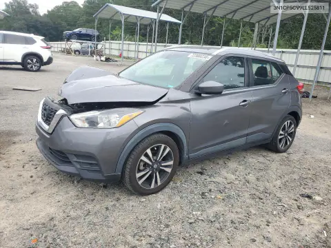 2020 Nissan Kicks Sv VIN 3N1CP5CV9LL525811 фото 1