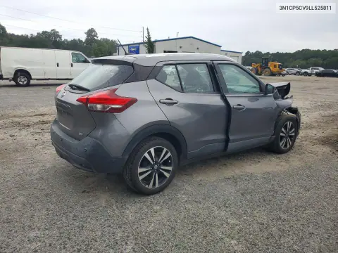 2020 Nissan Kicks Sv VIN 3N1CP5CV9LL525811 фото 3