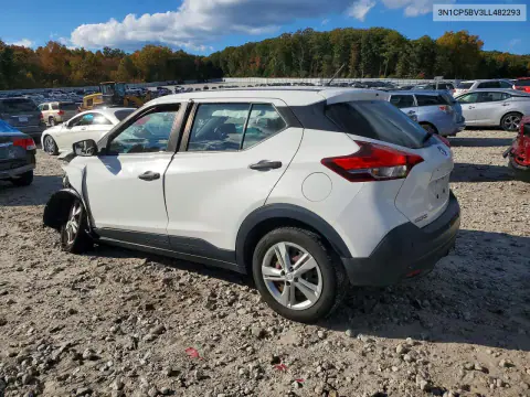2020 Nissan Kicks S VIN 3N1CP5BV3LL482293 фото 2