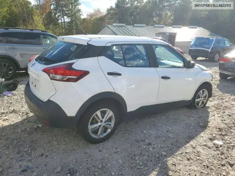 2020 Nissan Kicks S VIN 3N1CP5BV3LL482293 фото 3