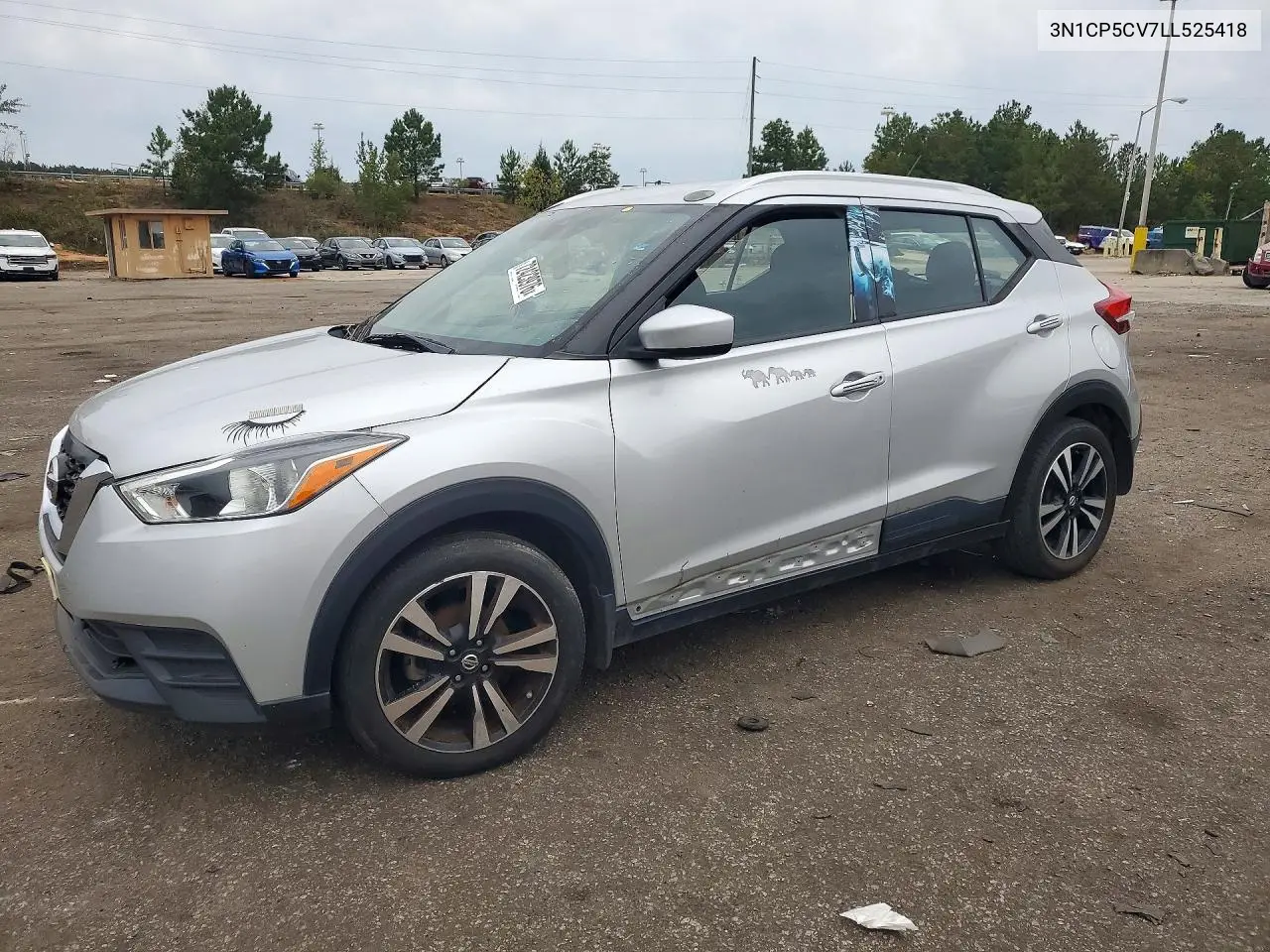 2020 Nissan Kicks Sv VIN 3N1CP5CV7LL525418 фото 1