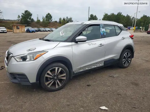 2020 Nissan Kicks Sv VIN 3N1CP5CV7LL525418 фото 1