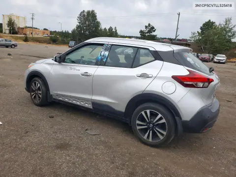 2020 Nissan Kicks Sv VIN 3N1CP5CV7LL525418 фото 2