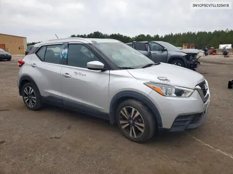 2020 Nissan Kicks Sv VIN 3N1CP5CV7LL525418 фото 4