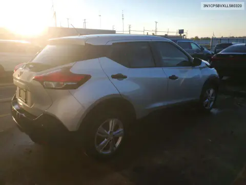 2020 Nissan Kicks S VIN 3N1CP5BVXLL580320 фото 3