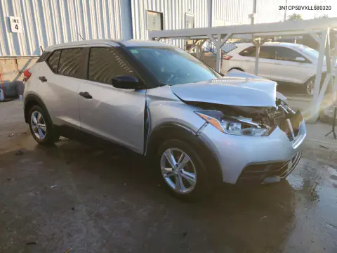 2020 Nissan Kicks S VIN 3N1CP5BVXLL580320 фото 4